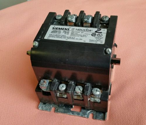 Siemens  27a,200/230/575vac size-1 contactor motor starter 14du32a* / 75df14 for sale