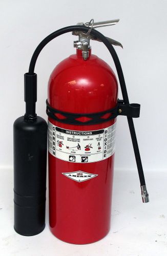 Amerex carbon Dioxide 20 lb aluminum tank Industrial Fire extinguisher Model 332