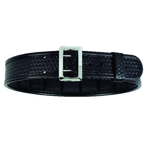 Bianchi 22435 Black Basketweave AccuMold Elite ErgoTek Padded SB Belt 36&#034;-38&#034;