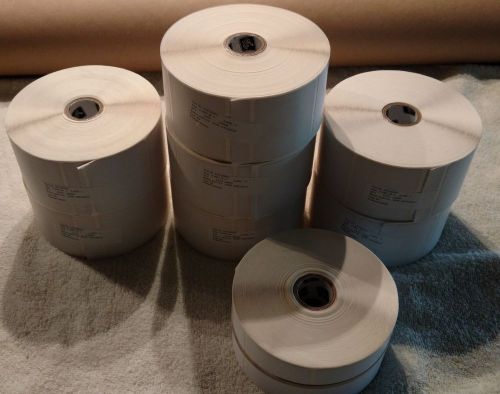 7 New Rolls 2.25&#034; x 2&#034; Genuine Zebra LP2844 Thermal (over 9,597 Labels) 10015342