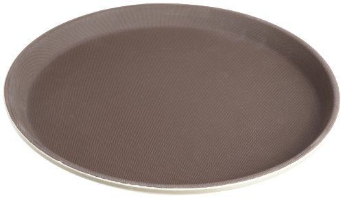 Stanton Trading Non Skid Rubber Lined 14-Inch Plastic Round Economy Serving