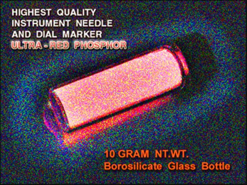 RED Strontium Aluminate Phosphor 5gms/Green 532nm Sensitive Phosphor-glass vial