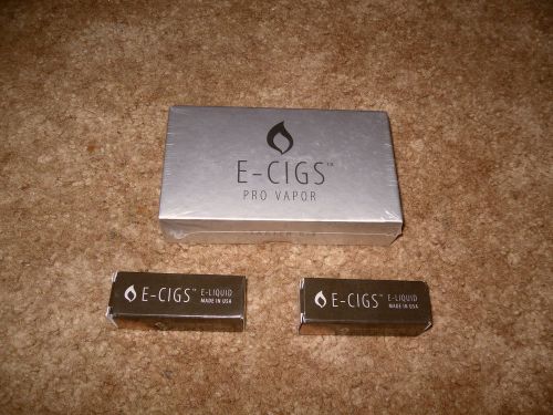 E - cigs pro vapor kit (with juices ! ) - brand new - premium quality  l@@k for sale