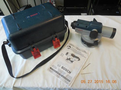 Bosch GOL 24 GOL24 Professional 8&#034; 300 ft. 24x Automatic Optical Level W/Case