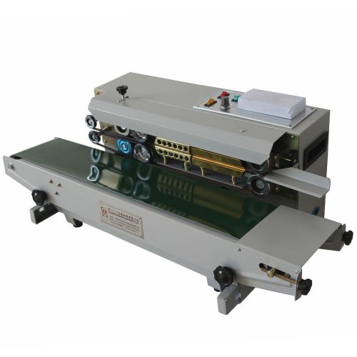 FR900 AUTOMATIC HORIZONTAL CONTINUOUS PLASTIC BAG BAND SEALING SEALER MACHINE