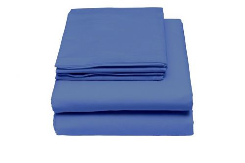 Bamboo Origins GHB-114 King Sheet Set in Blue Yonder 4 Piece Set