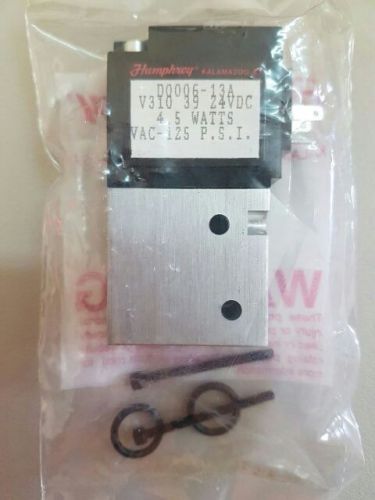 Humphrey V310 39 24VDC 4.5W 125 PSI NOS