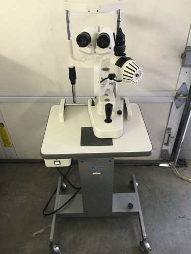 Topcoat SL2ED Slit Lamp on Rolling Base