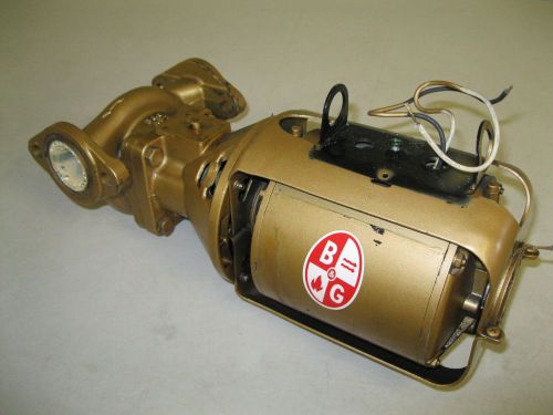 BELL GOSSETT 1/12HP POTABLE HOT WATER BRONZE CIRCULATOR PUMP+VOLUTE~BOOSTER~BNF1