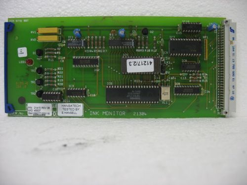 Domino Solo 5/5 21415 Ink Monitor Board Used