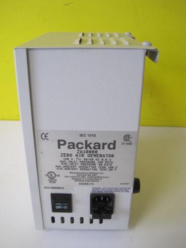 Whatman packard bioscience za10000 zero air gas generator 1000 for parts/repair for sale
