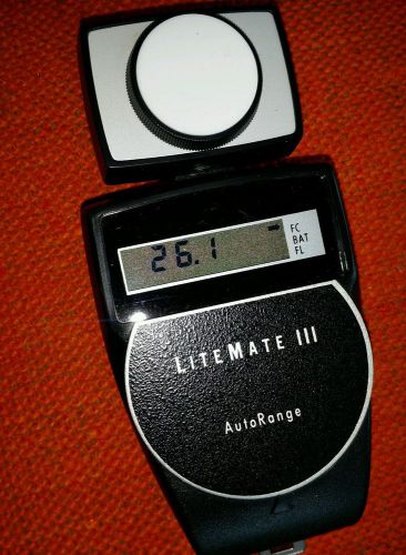 LITEMATE III AUTORANGE PHOTOMETER PR 504 SPOTMATE PHOTO RESEARCH