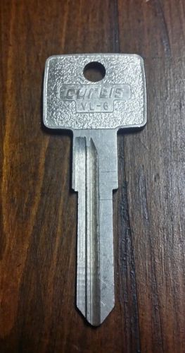 CURTIS BLANK KEY VL-6 FOR VOLVO CARS