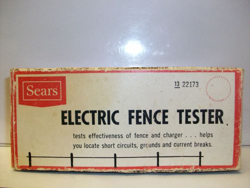 Electric Fence Tester