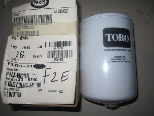 GENUINE TORO / LAWNBOY OEM  23-9740  HYDRAULIC OIL FILTER     LOC. CR1A