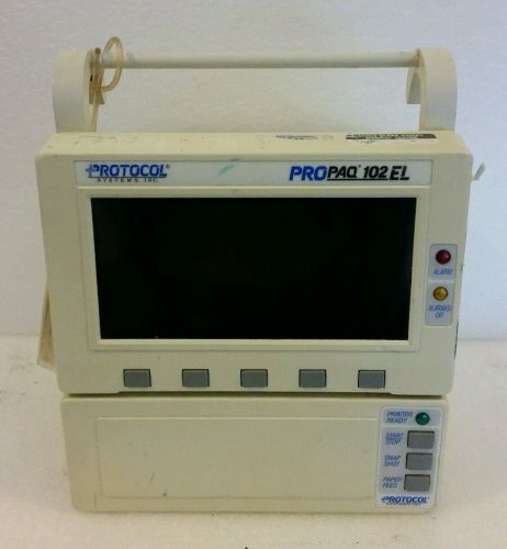 WELCH ALLYN PROPAQ 102 EL ENCORE VITAL SIGNS MONITOR