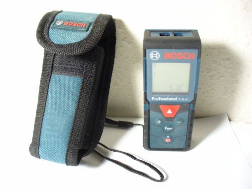 Bosch GLM 40 Professional Laser Distance 40 Meter Range Finder