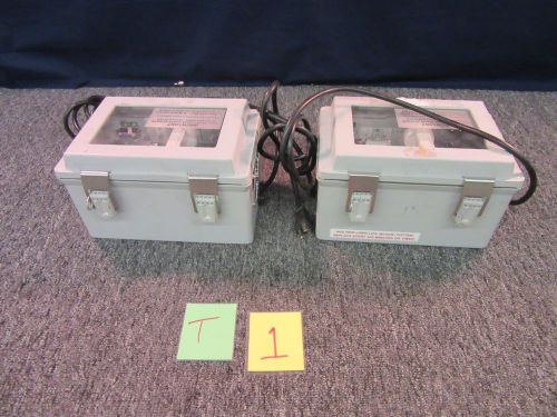 2 APPLIED MAGNETIC KEY TAPE DISINTEGRATOR KD-100 SHREDDER DOD APPROVED USED