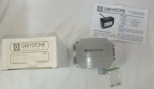 Greystone Energy RH300A03K Humidity Transducer O.S.A 3% 20K Thermistor