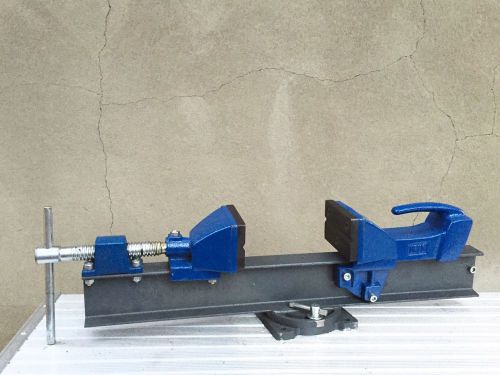 Urko 14&#034; quick-adjust I-beam mechanics vise from Spain wilton columbia reed