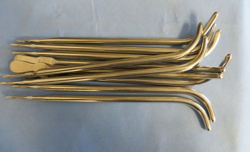 LOT OF 10 30Fr VAN BUREN URETHRAL SOUNDS