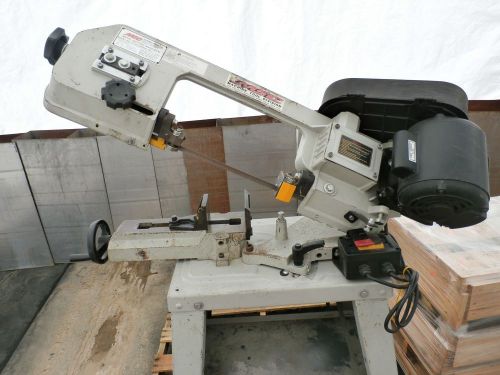 MSC Metal Cutting Bandsaw, Cap- 6&#034; x 8&#034;, Mod#32152191, 1 Phase, 1/3 Hp Motor.