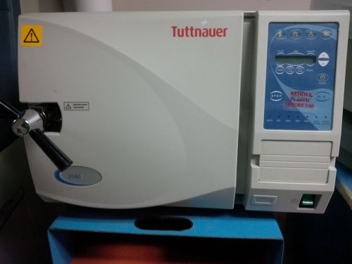 TUTTNAUER  2540E AUTOCLAVE STERILIZER