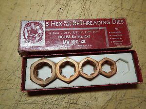 JAW MFG RETHREADING DIES MACHINIST TOOLING