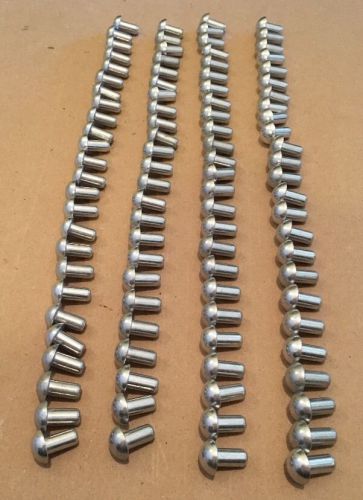 Lot if 100 ALUMINUM SOLID Round Head RIVET 1/4&#034; x 1/2&#034; Semi Truck Trailer