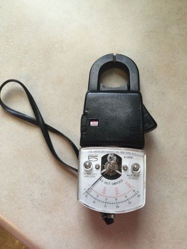 A.W. Sperry SR 150 Clamp-on Volt Amp Meter Voltmeter Ammeter 150-500V/30-150A