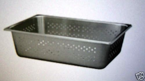 New Perforated Instrument Sterilization 20.75x12.34x6 Pan