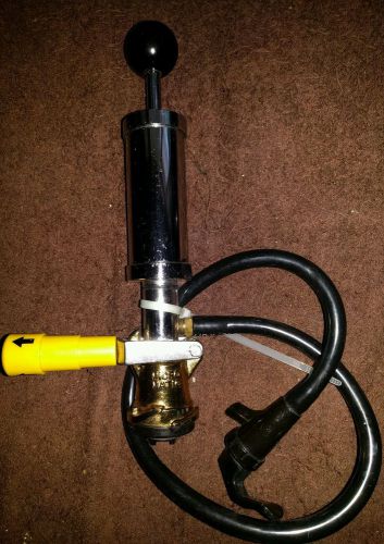 Micro matic micromatic draft beer tap with pump and hose faucet keg party for sale