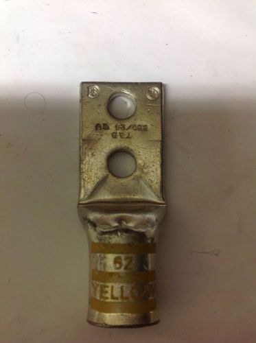 Burndy t&amp;b 4/0  compression crimp on lug connector 550/24 cu for sale