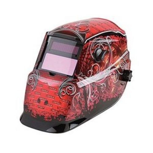 Lincoln Electric Auto Darkening Welding Helmet, Red/Black, 600S, 9 to 13 Lens