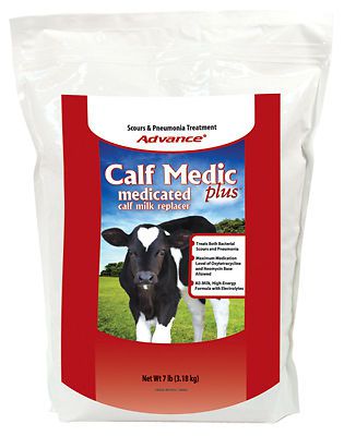 MANNA PRO CORP Medic Plus Calf Milk Replacer, Scours &amp; Pneumonia, 7-Lbs.