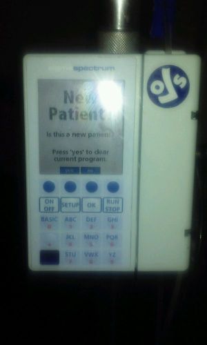 Baxter Sigma Spectrum Infusion Pump Wireless 802.11b W/ Power adapter