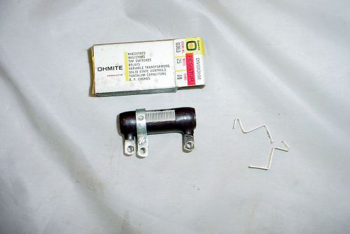 NOS Ohmite Dividohm Resistor Model 0363 - 10 ohms, 25 Watts