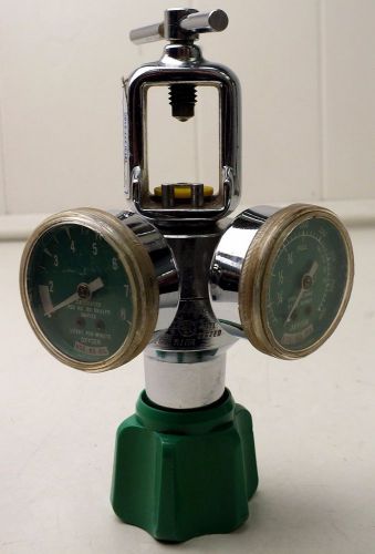 Hudson Medical 4000psi OXYGEN REGULATOR 2855 Compressed Gas Made In USA O2