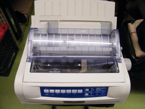 OKI MICROLINE 490 MODEL D22220A Workgroup Dot Matrix 24 Pin USB Printer