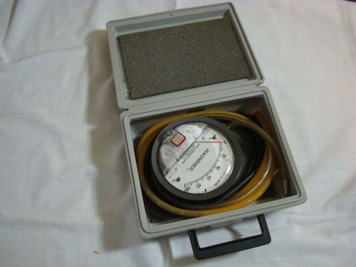 DWYER MAGNEHELIC, Differential Pressure Indicating Transmitter Gauge, 15 PSIG