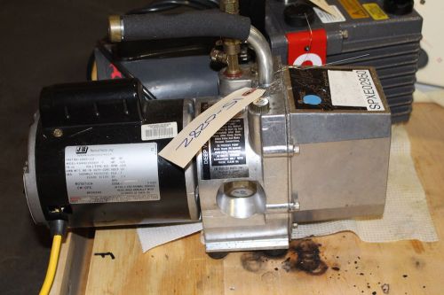 J/B Industries DV-85 VACUUM PUMP WORKING