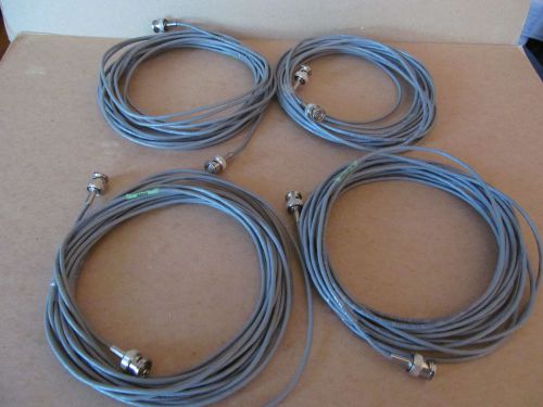 4 X 20ft BELDEN 735A1 735A-Type DS3/DS4 Coax Shielded E108998 BNC-BNC