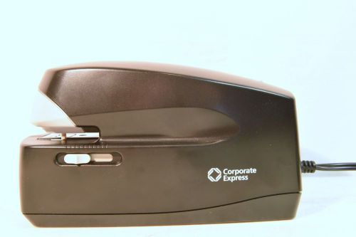 CORPORATE EXPRESS ELECTRIC STAPLER 45 SHEET CAPACITY Model 5991,BLACK USED.