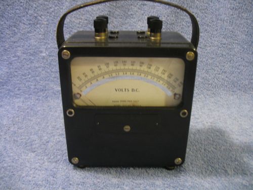 VINTAGE WESTON ELECTRICAL TEST INSTRUMENT MILLIAMPERES MODEL 931 DC METER