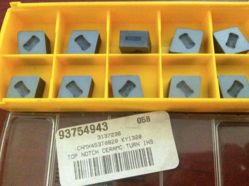 Kennametal ceramic turning inserts cnmx453t0820 cnmx120712t02020 ky1320 for sale