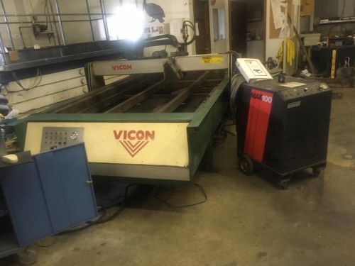 Vicon Fabricator 5x10 Plasma System W~Hypertherm Max 100 Torch New 2006