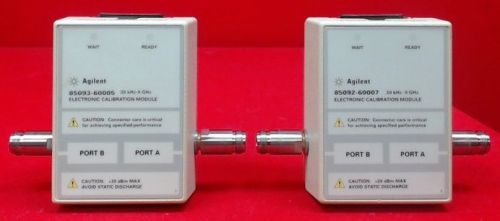 Agilent 85092B Type N Ecal Module Agilent 85092B RF Electronic Calibration (ECal