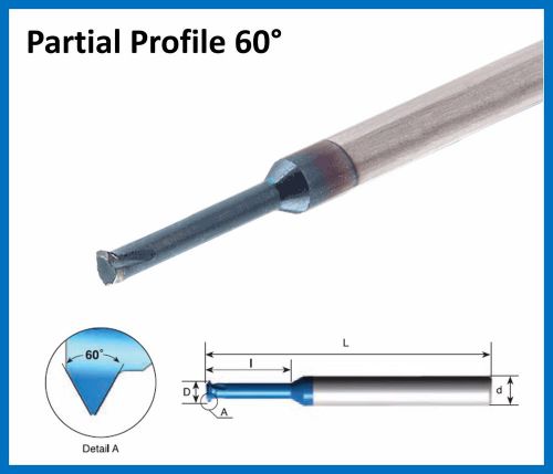 Carmex Solid Carbide Mini Mill Thread UN Internal Threading