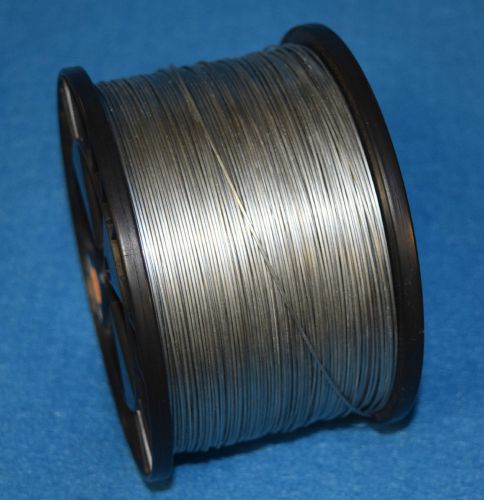 STITCHING WIRE FLAT 19 X 21.5 GALVANIZED - 1 EACH 5 POUND SPOOL