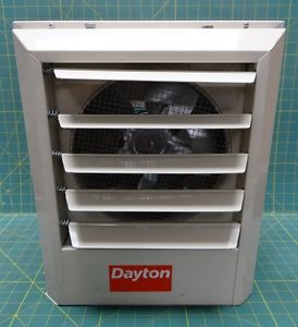 Dayton 3uf80 electric space / room heater 17, 060 btuh 480v 60 hz for sale